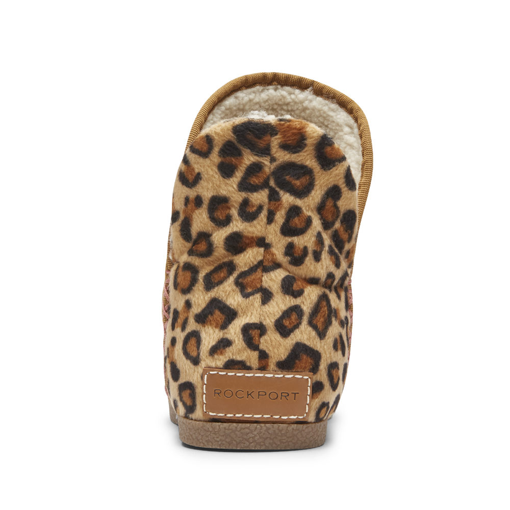 Rockport Womens Boots Leopard - truTECH Veda Slipper - UK 413-JYARQN